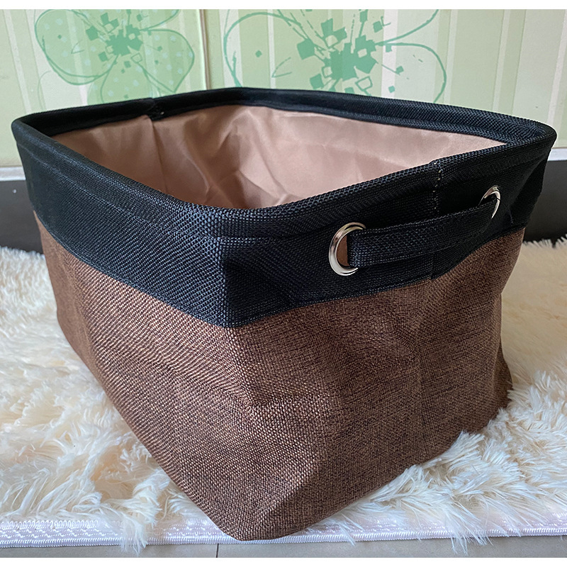 Dog Toy Storage Basket – Linen Organizer for Pet Toys, Clothes & Accessories - Image 6