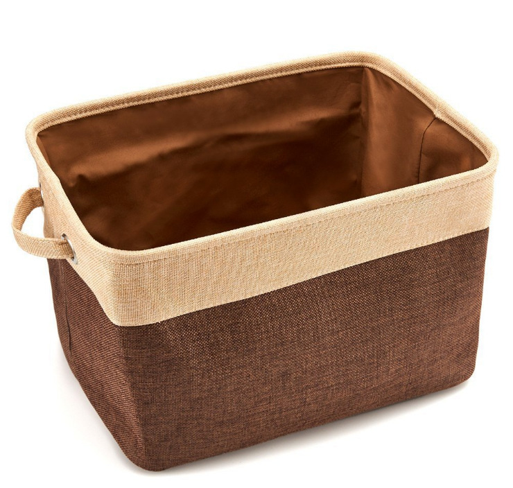 Dog Toy Storage Basket – Linen Organizer for Pet Toys, Clothes & Accessories - Image 4