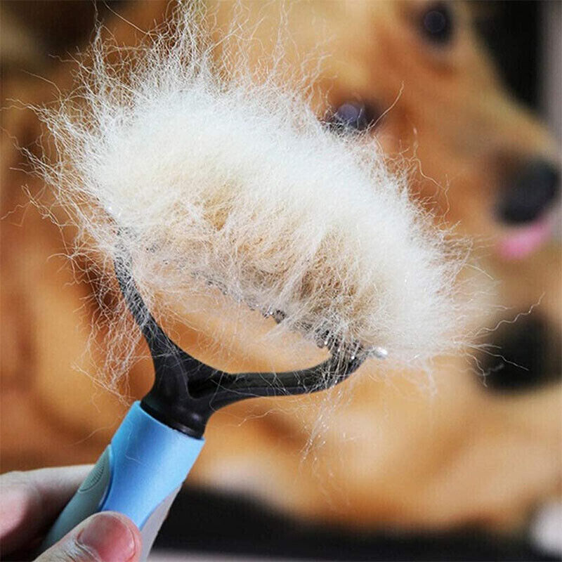 2-in-1 Pet Grooming Brush – Double-Sided Deshedding & Dematting Comb for Dogs & Cats - Image 7