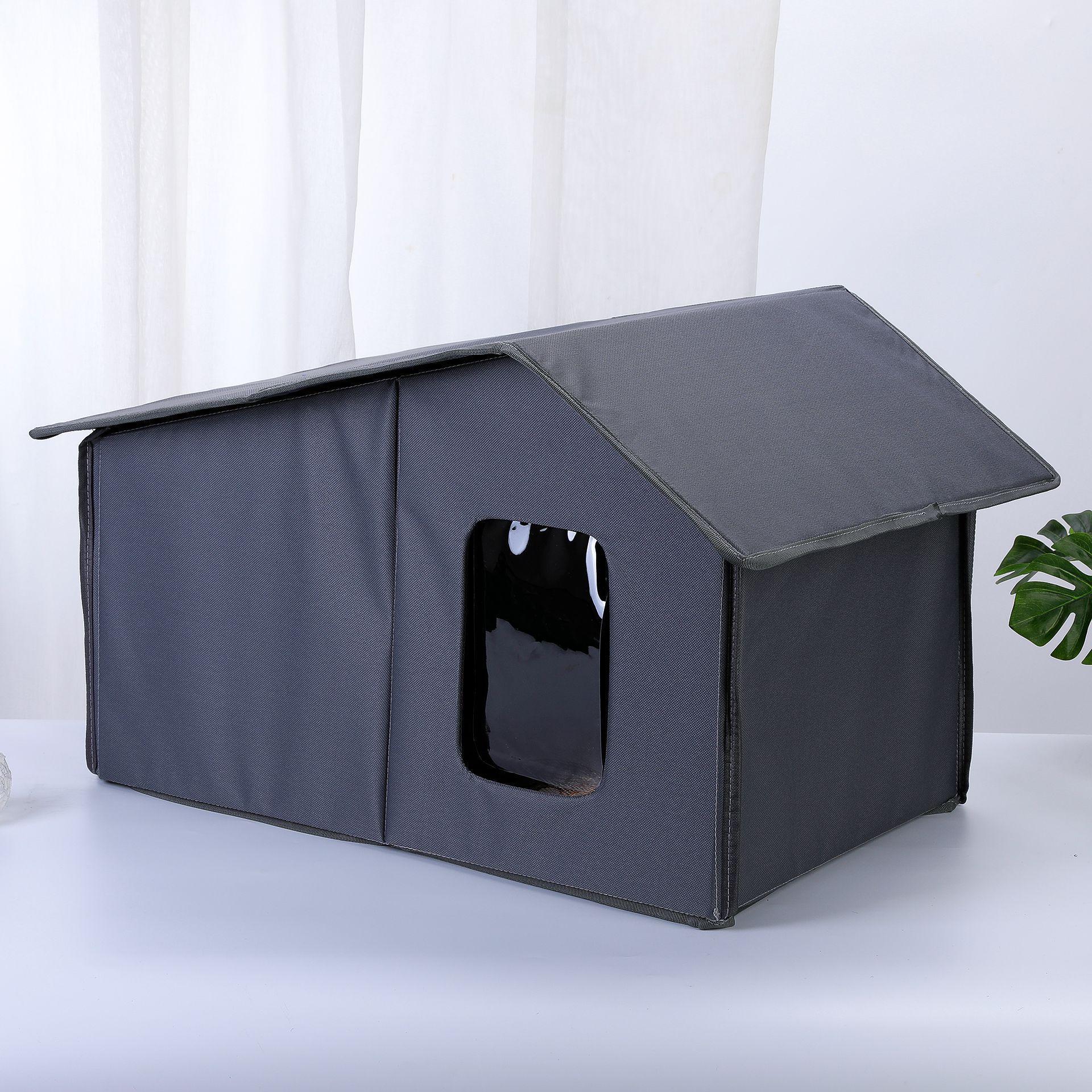 Outdoor Waterproof Stray Cat & Dog House – Warm, Removable, Easy to Clean & All-Season Shelter - Image 9