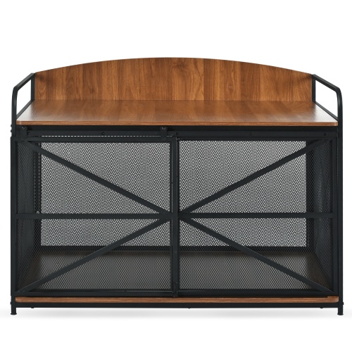 Heavy Duty Wooden Dog Crate Furniture for Large Dogs - Image 7