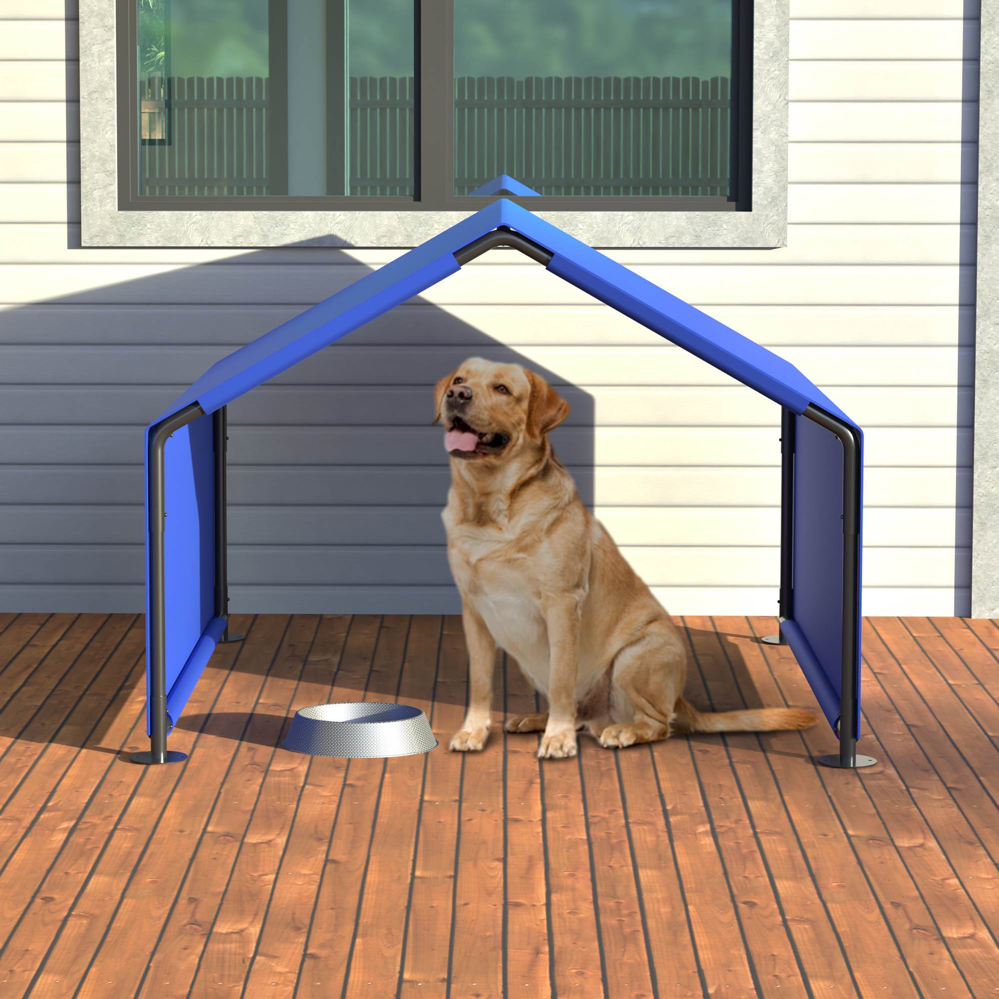 Outdoor Dog Shade Tent – Waterproof Sun Shelter for Small & Medium Pets - Image 9