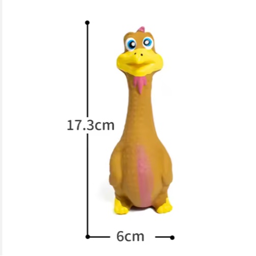 Hiphop pet Latex Duck Dog Toy – Interactive Squeaky Chew Toy for Dogs - Image 7
