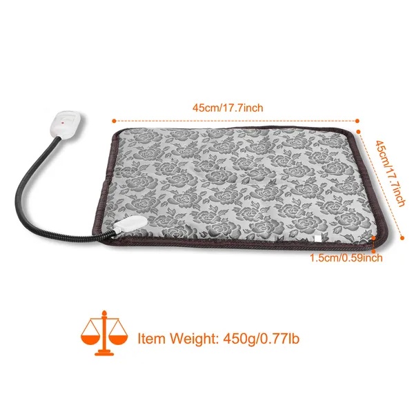 Pet Heating Pad Dog Cat Electric Heating Mat Waterproof Adjustable Warming Blanket - Image 6