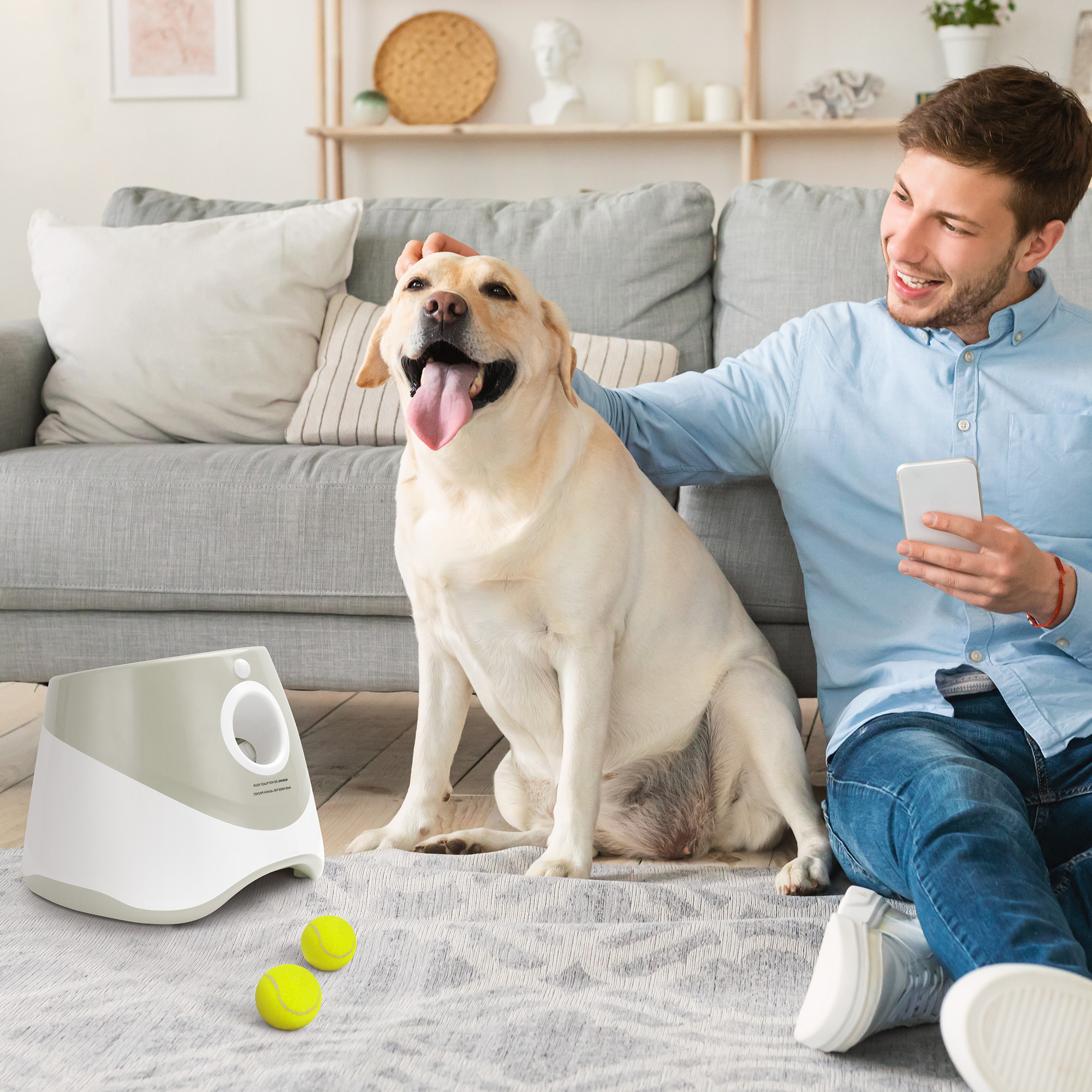 Automatic Dog Ball Launcher – Indoor & Outdoor Interactive Fetch Toy - Image 4