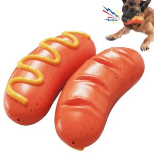 PPOKEl Indestructible Dog Chew Toy – Tough Rubber Chew for Aggressive Chewers