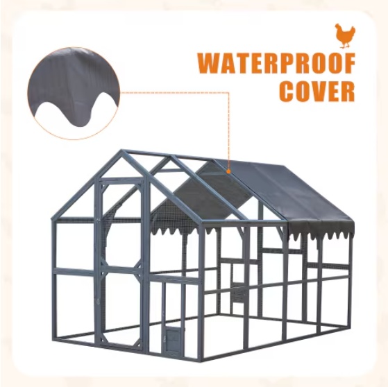 Outdoor Chicken Coop Fence - Image 5