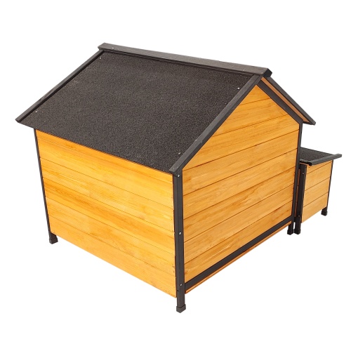 Luxury Wooden Modular Dog House with Built-In Feeding Station & Toy Storage - Image 6