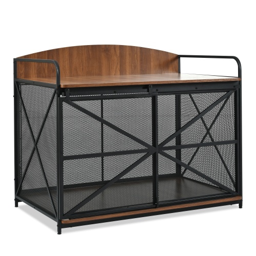 Heavy Duty Wooden Dog Crate Furniture for Large Dogs - Image 3