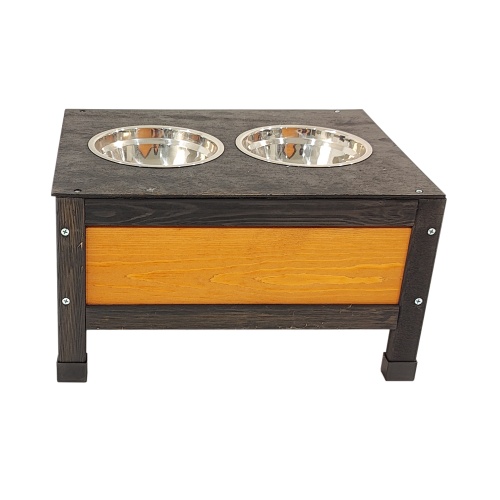 Luxury Wooden Modular Dog House with Built-In Feeding Station & Toy Storage - Image 7
