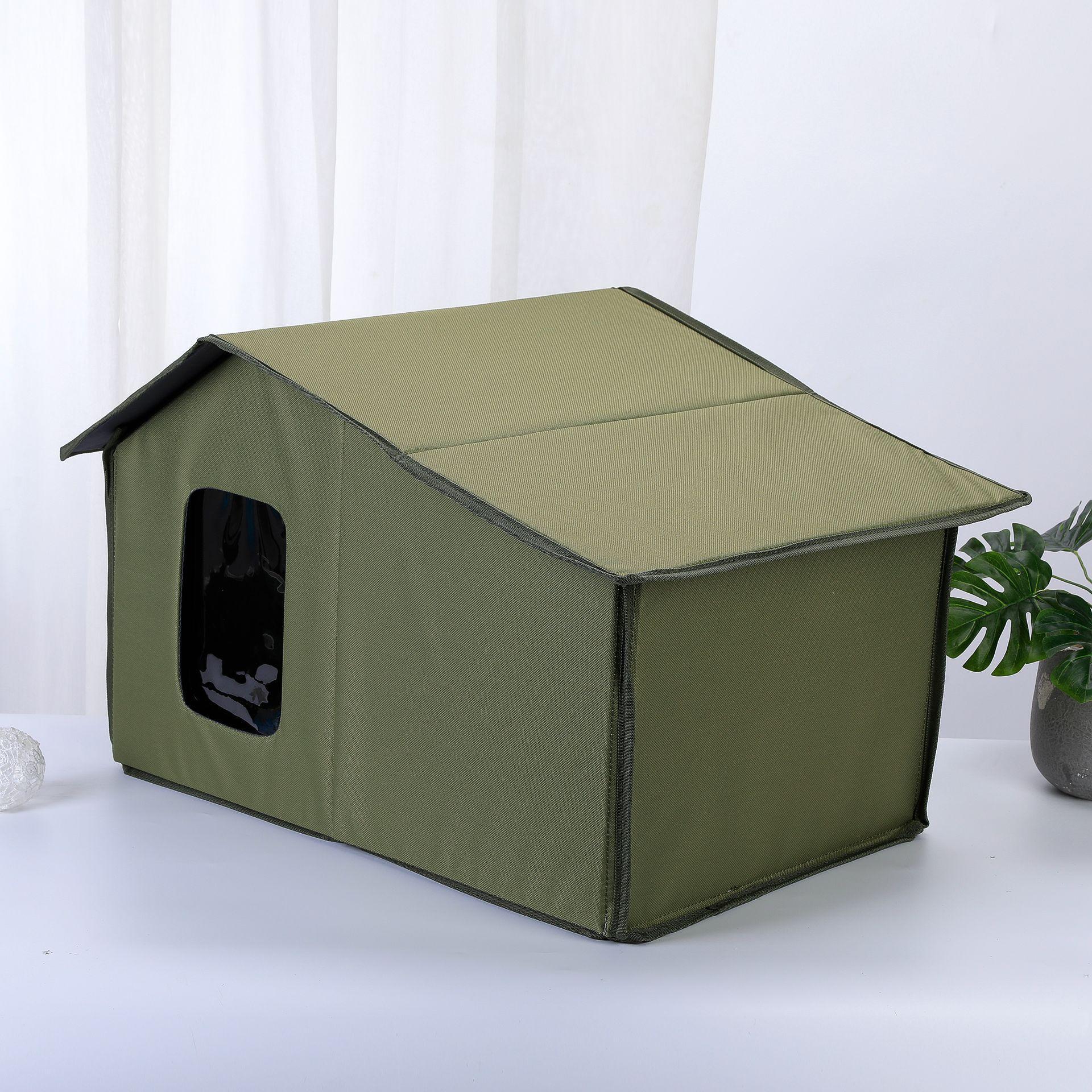 Outdoor Waterproof Stray Cat & Dog House – Warm, Removable, Easy to Clean & All-Season Shelter - Image 2