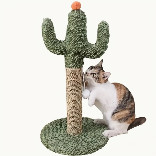 Interactive Cactus Cat Toy – Fun Indoor Cat Furniture for Play, Exercise & Enrichment - Image 2