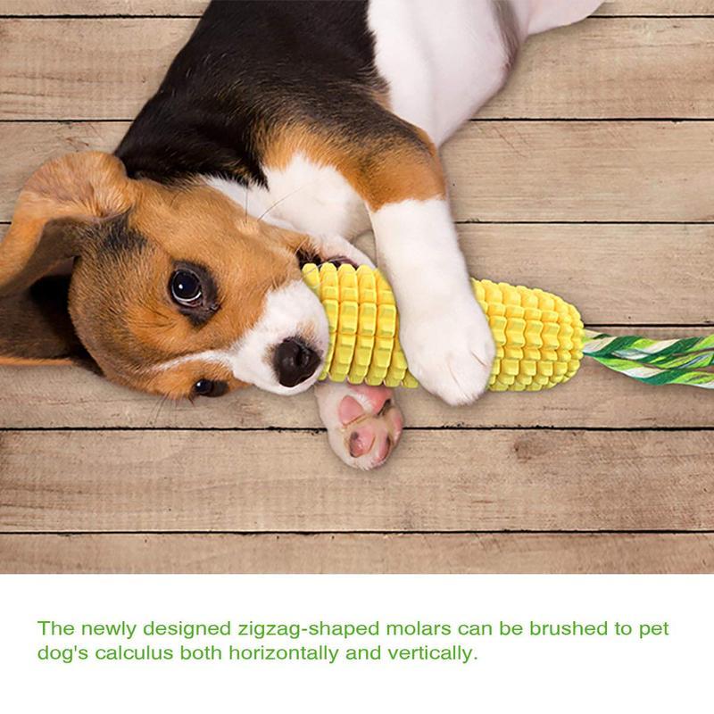 PROKEl Corn Stick Dog Chew Toy – Squeaky TPR Chew for Small, Medium & Large Dogs - Image 7