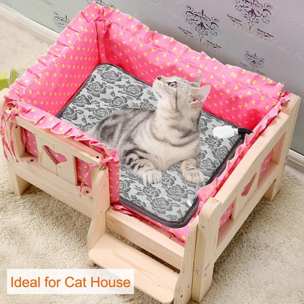 Pet Heating Pad Dog Cat Electric Heating Mat Waterproof Adjustable Warming Blanket - Image 7