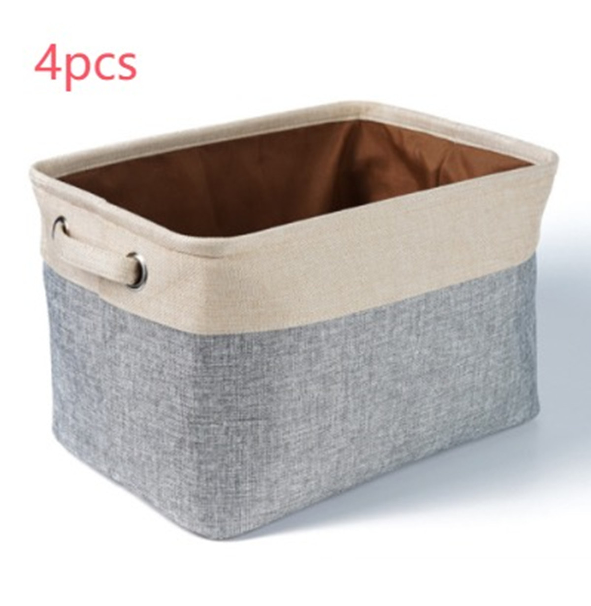 Dog Toy Storage Basket – Linen Organizer for Pet Toys, Clothes & Accessories - Image 3