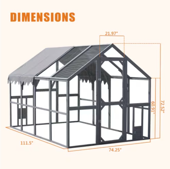 Outdoor Chicken Coop Fence - Image 2