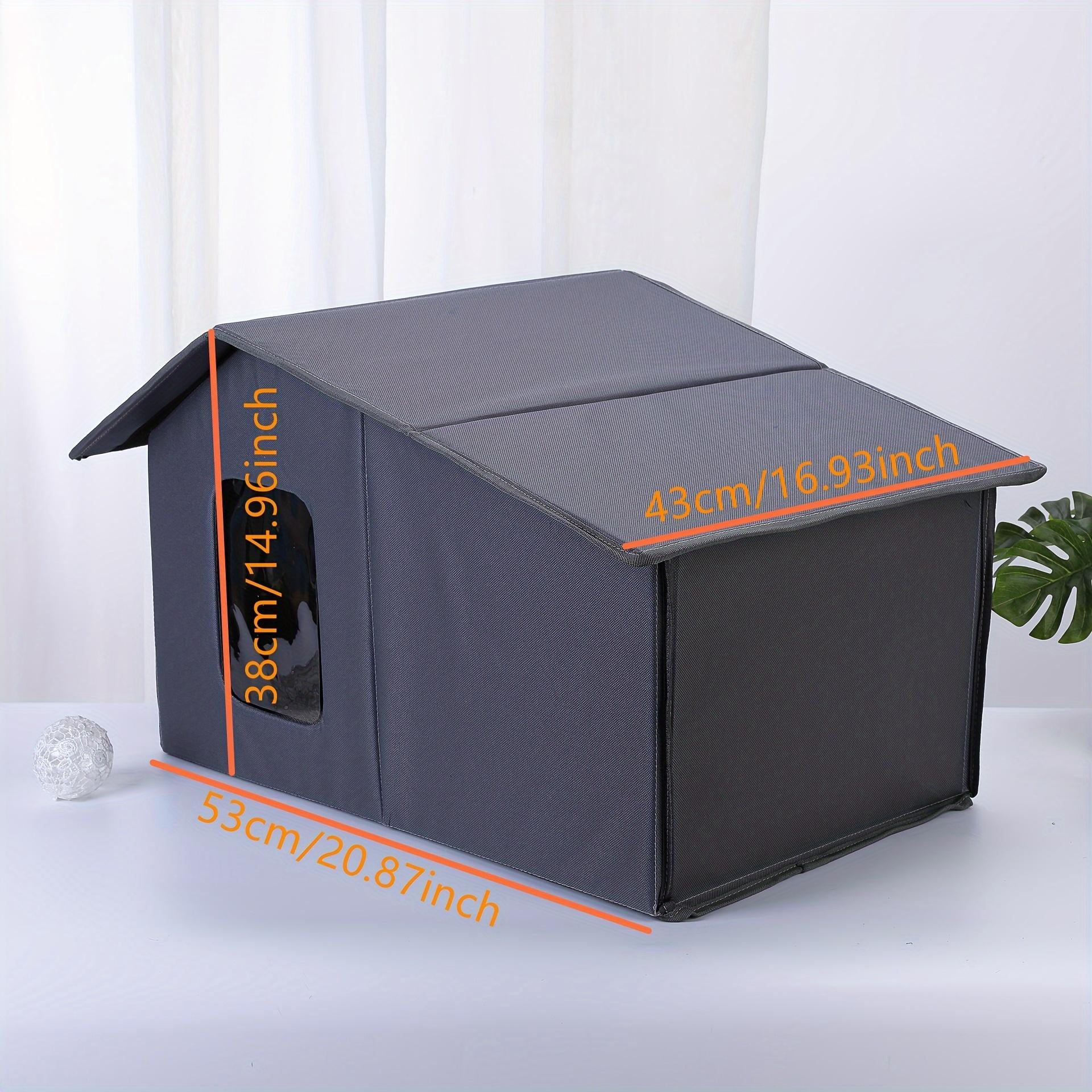 Outdoor Waterproof Stray Cat & Dog House – Warm, Removable, Easy to Clean & All-Season Shelter - Image 10