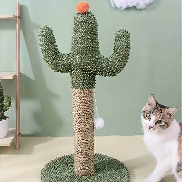 Interactive Cactus Cat Toy – Fun Indoor Cat Furniture for Play, Exercise & Enrichment - Image 4