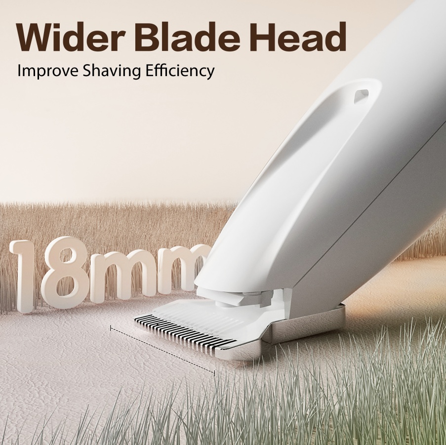 2025 Rechargeable Pet Paw Trimmer – Quiet Cordless Grooming Clippers with LED for Home Use - Image 3