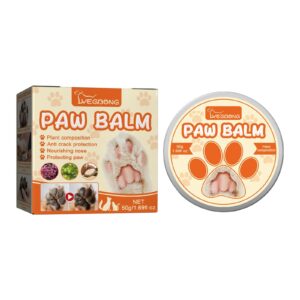 Igbang Pet Moisturizing Paw Cream – Hydrating Balm for Cats & Dogs with Grapeseed, Pine Nut & Olive Oil