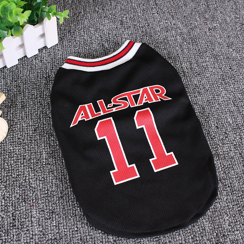 Hot World Cup Ball Dog Vest – Casual Cotton T-Shirt for Spring & Summer, Pet Supplies for Small to Large Dogs - Image 3