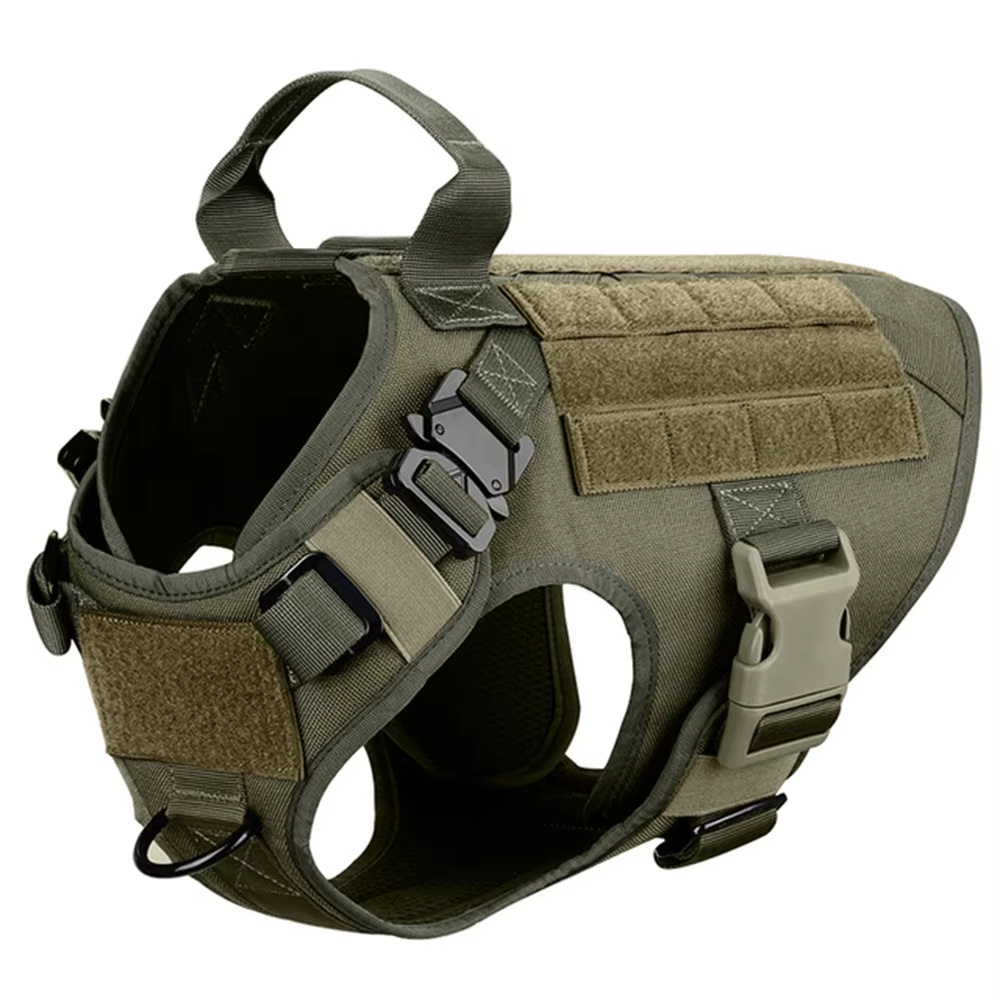 Luxury Pet Harness & Leash Set – Camouflage Nylon Dog Chest Harness for Small to Medium Dogs - Image 9
