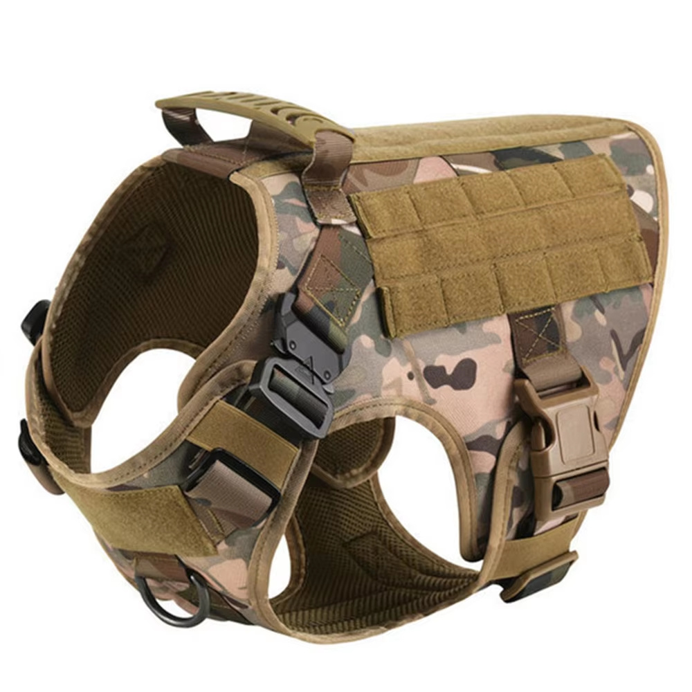 Luxury Pet Harness & Leash Set – Camouflage Nylon Dog Chest Harness for Small to Medium Dogs - Image 6