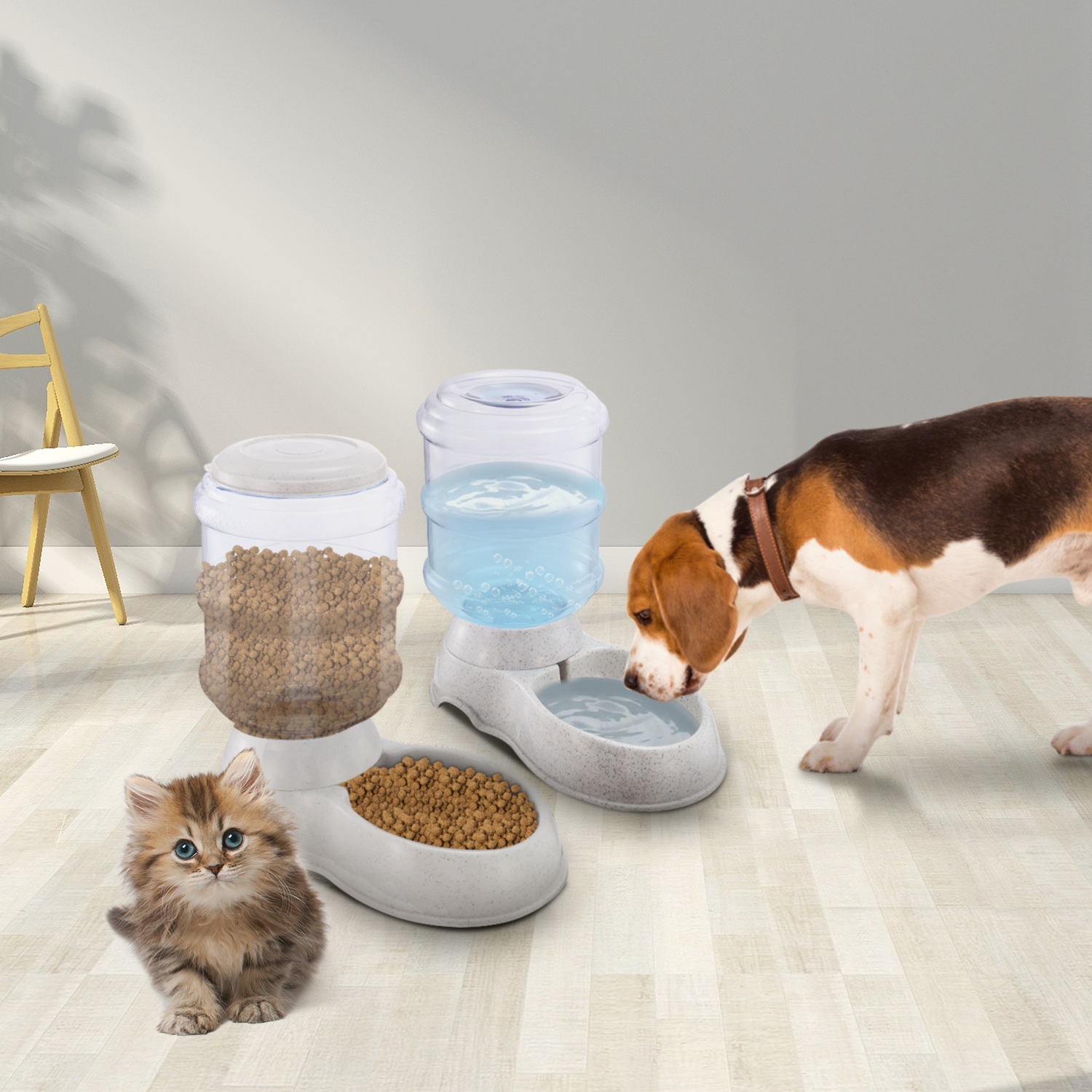3.5L Gravity Pet Water Dispenser – Automatic Self-Dispensing Water Feeder for Cats & Dogs - Image 6