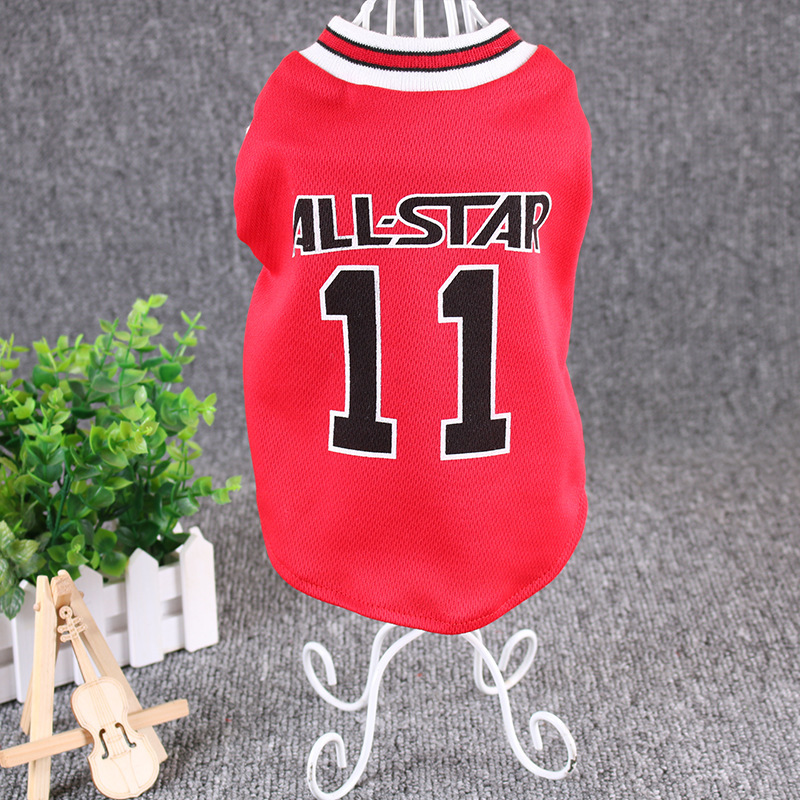 Hot World Cup Ball Dog Vest – Casual Cotton T-Shirt for Spring & Summer, Pet Supplies for Small to Large Dogs - Image 5
