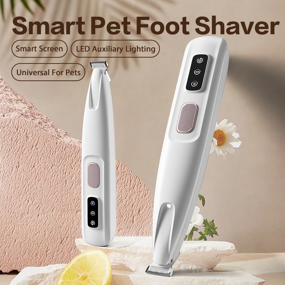 2025 Rechargeable Pet Paw Trimmer – Quiet Cordless Grooming Clippers with LED for Home Use - Image 4