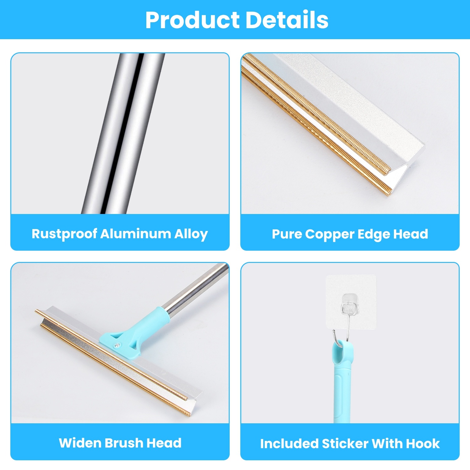 Pet Hair Removal Rake with Adjustable Telescopic Rod – Lint & Fur Remover for Dogs, Cats, Carpets, Clothes, and Furniture - Image 7