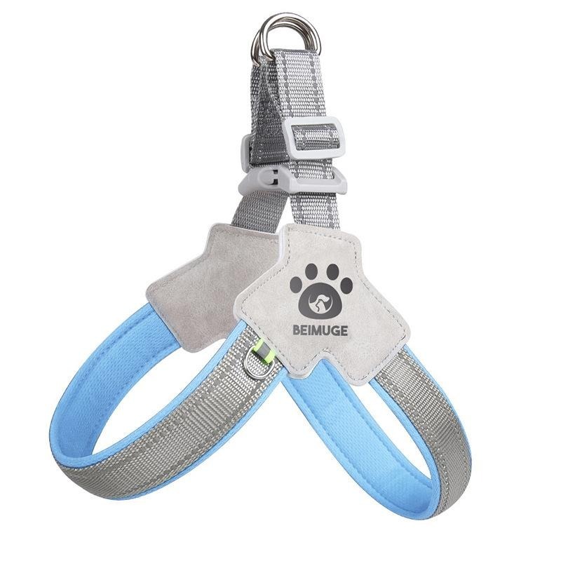 Pet Dog Cat Harness, Pet Harness With LeashSet, Adjustable Puppy Harness ComfortableReflective Easy Control Dog With Leather Leash,.No-Pull No Choke Pet Harness For TrainingWalking - Image 10