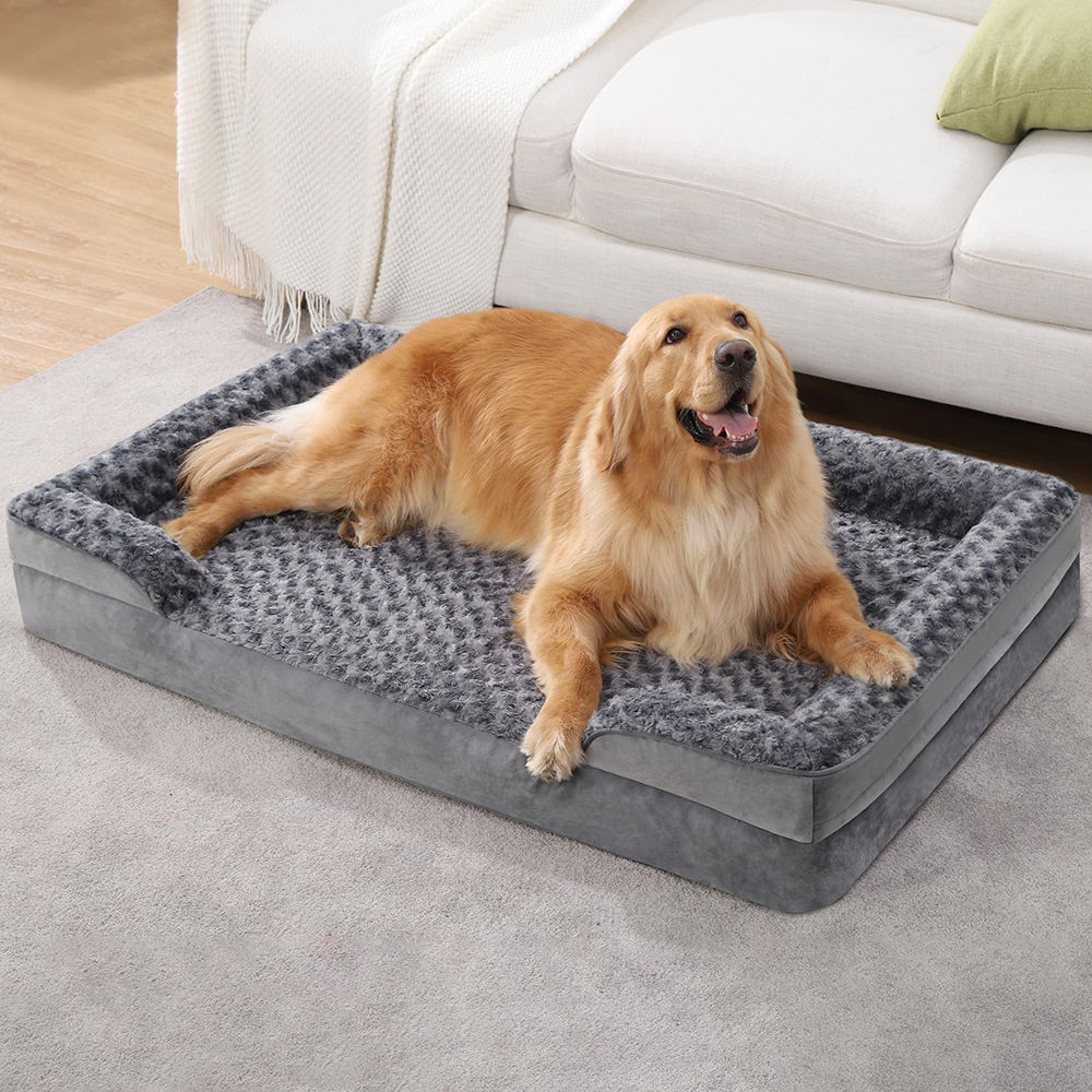 Washable Luxury Orthopedic Dog Sofa – Chew-Proof Pet Bed for Dogs