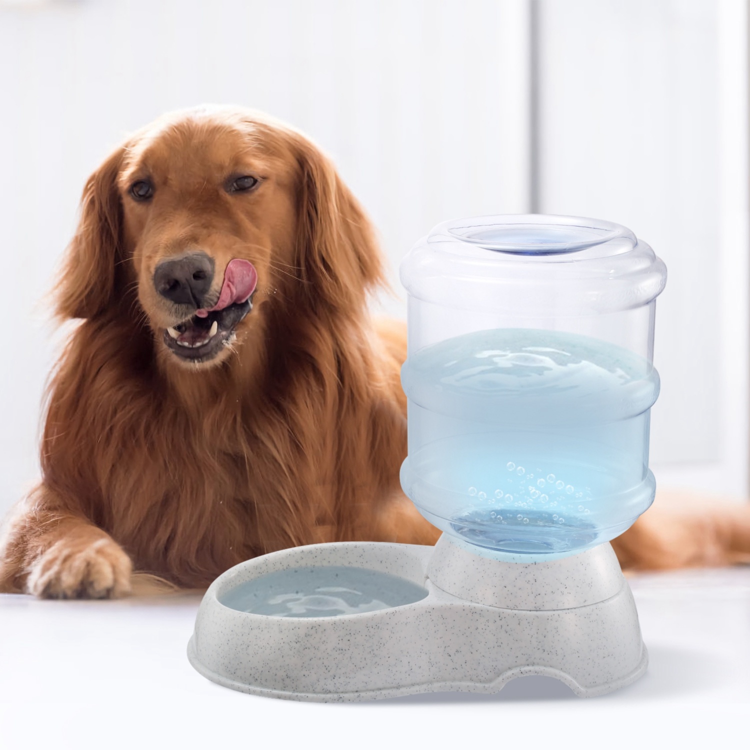 3.5L Gravity Pet Water Dispenser – Automatic Self-Dispensing Water Feeder for Cats & Dogs