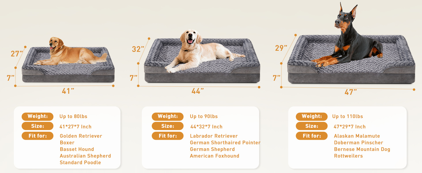 Washable Luxury Orthopedic Dog Sofa – Chew-Proof Pet Bed for Dogs - Image 6