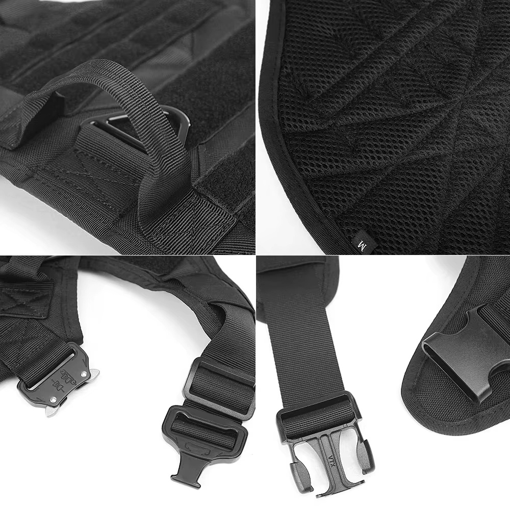 Luxury Pet Harness & Leash Set – Camouflage Nylon Dog Chest Harness for Small to Medium Dogs - Image 4