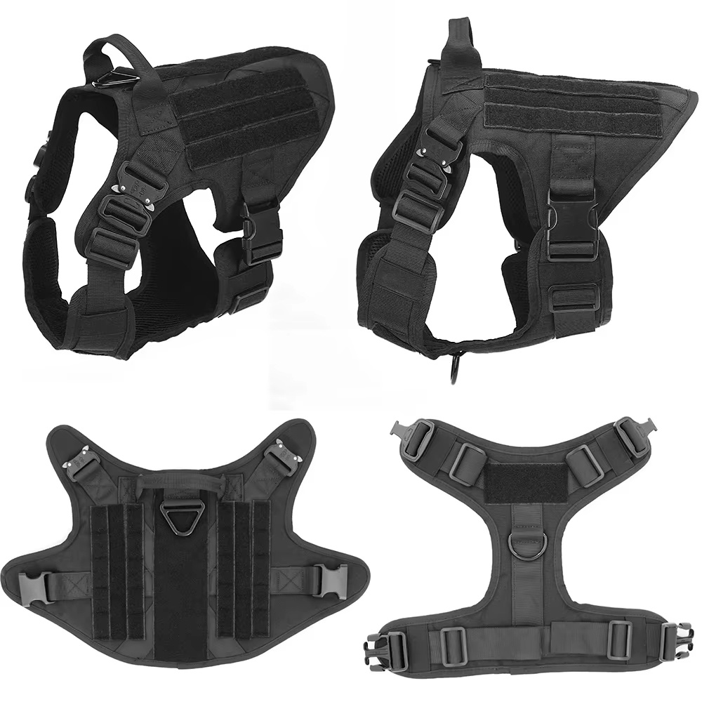 Luxury Pet Harness & Leash Set – Camouflage Nylon Dog Chest Harness for Small to Medium Dogs - Image 3