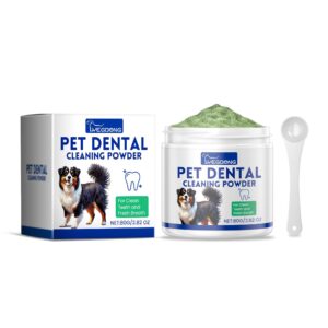 Yeagerbong Dog Tooth Cleaning Powder – Removes Tartar, Whitens Teeth & Freshens Breath